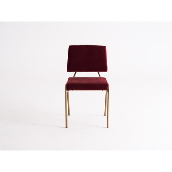 Červená jedálenská stolička Simple - CustomForm-image-1