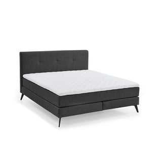 Tmavosivá boxspring posteľ 180x200 cm Jona - Meise Möbel