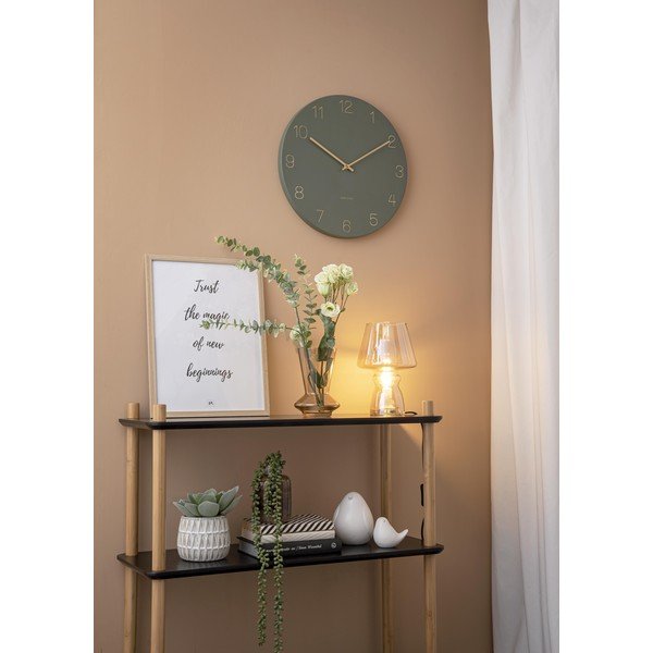 Hnedá sklenená stolová lampa Leitmotiv Classic Glass, ø 16 cm-image-1