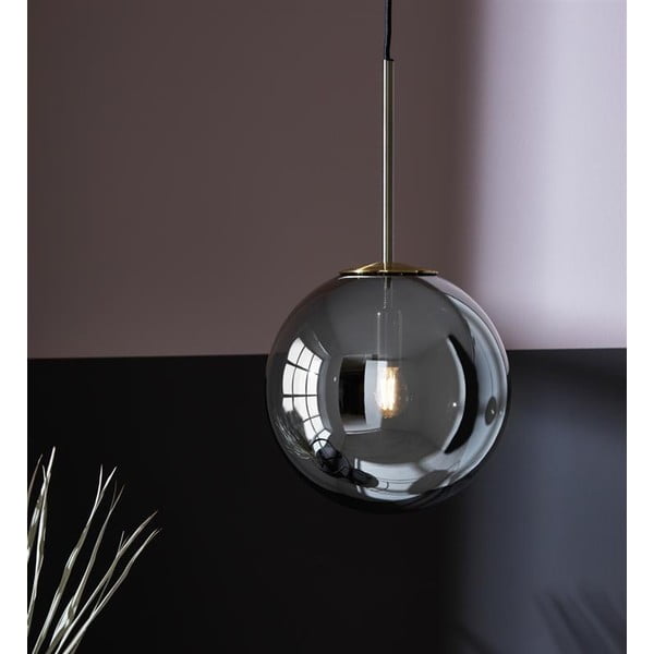 Sklenené závesné stropné svietidlo Markslöjd Dione, ø 25 cm-image-3