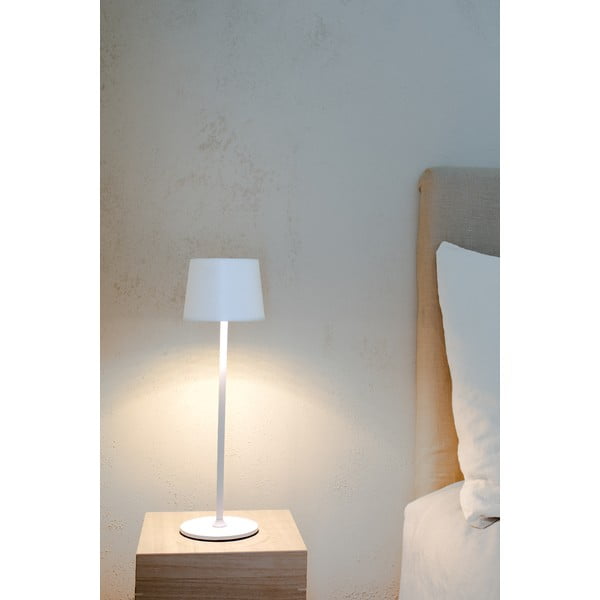 Biela LED stolová lampa (výška  38 cm) Fiore – Markslöjd-image-1