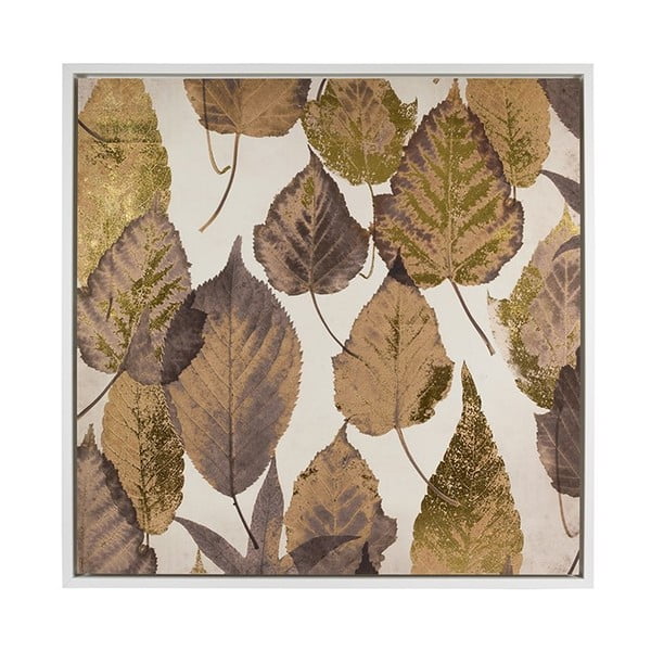Nástenný obraz Santiago Pons Brown Leaves, 104 × 104 cm