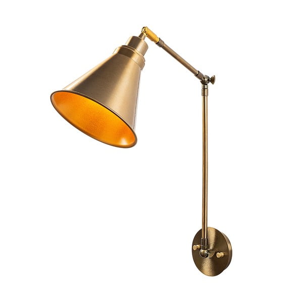 Nástenné svietidlo v zlatej farbe ø 20 cm Chicago – Opviq lights-image-2