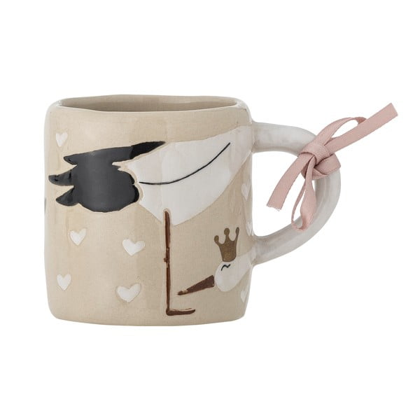 Béžový keramický detský hrnček 225 ml Bambino – Bloomingville Mini-image-2