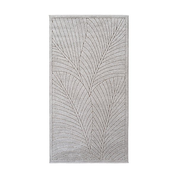 Vnútorný a vonkajší koberec v striebornej farbe 80x150 cm Nova 1203 – Ayyildiz Carpets