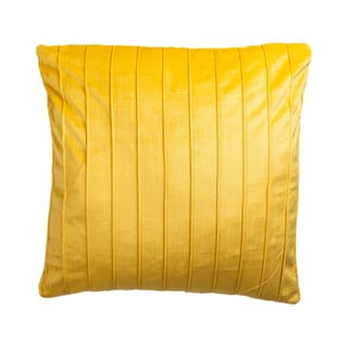 Žltý dekoratívny vankúš JAHU collections Stripe, 45 x 45 cm