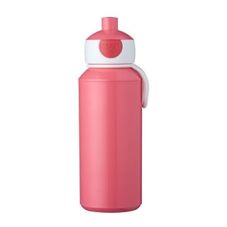 Ružová fľaša na vodu Rosti Pop-Up