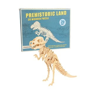 Drevené 3D puzzle dinosaurus Rex London Tyrannosaurus