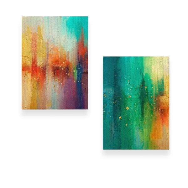 Obrazy v súprave 2 ks 50x70 cm Splash – Wallity