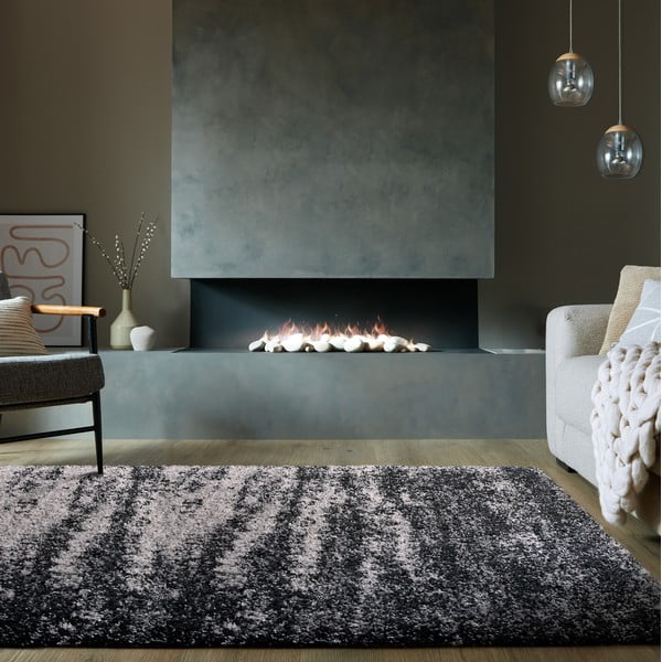 Sivý koberec 200x290 cm Dune Ombre – Flair Rugs-image-1