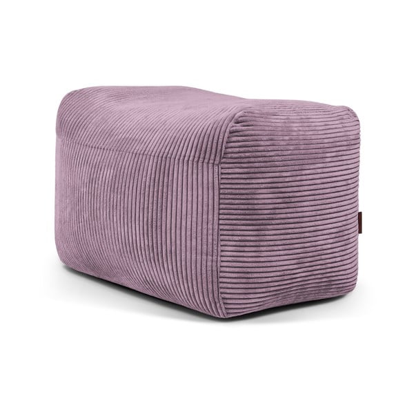 Fialový menčestrový sedací vak Plus 70 Lounge – SLOWDOWN