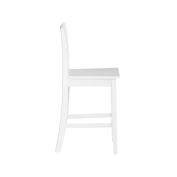 Biela barová stolička z borovicového dreva (výška sedadla 60 cm) Torpedo – Støraa-image-2