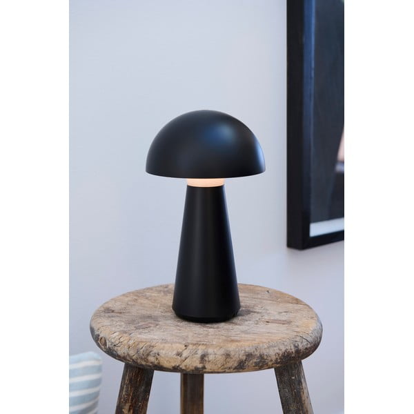 Čierna vonkajšia stolová lampa na USB Sam - Sirius-image-4