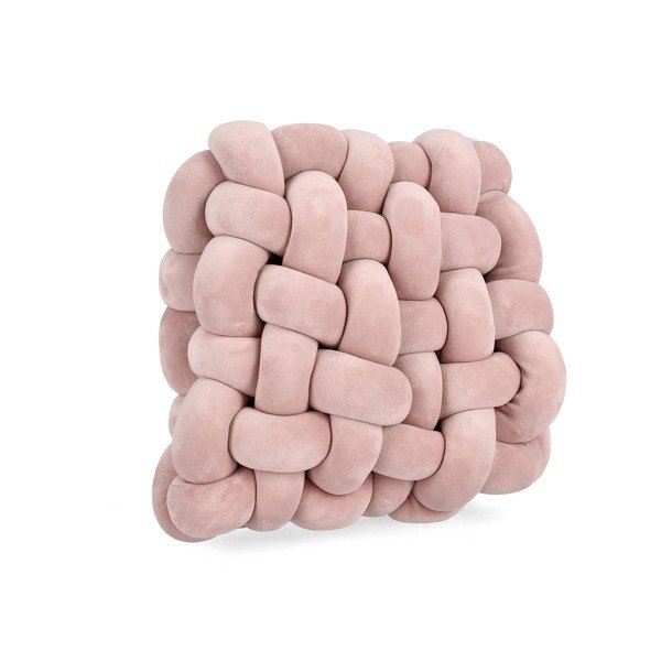 Zamatový dekoračný vankúš 30x30 cm Entwine – Yes Everyday