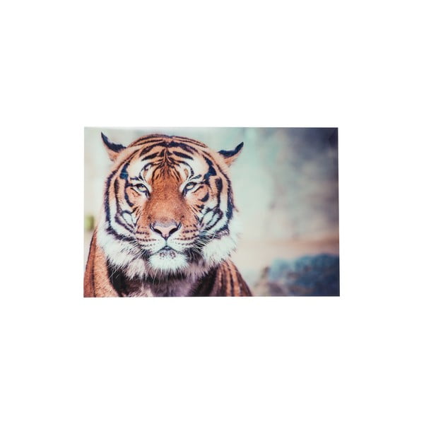 Sklenený obraz Tiger, 120x80 cm