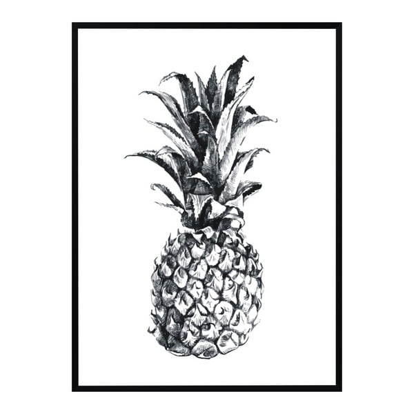 Plagát Nord & Co Pineapple, 40 x 50 cm
