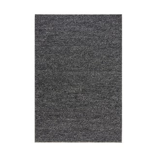 Tmavosivý vlnený koberec Flair Rugs Minerals, 120 x 170 cm