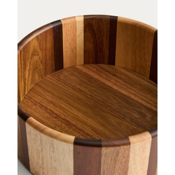 Drevená servírovacia miska v prírodnej farbe Nover – Kave Home-image-2