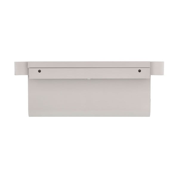 Biela hlboká kúpeľňová polica Zone Rim, 22 x 11,4 cm-image-3