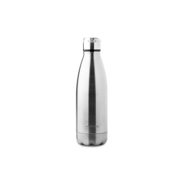Antikoro termofľaša v striebornej farbe Sabichi Stainless Steel Bottle, 450 ml