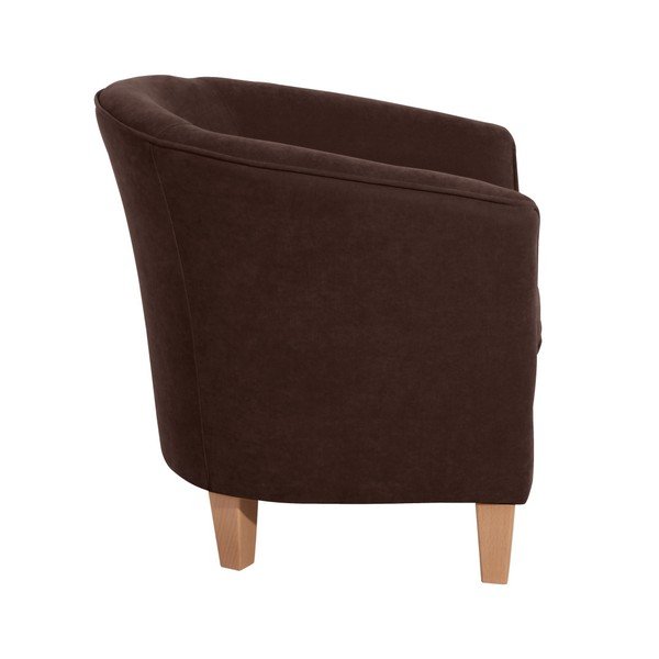 Tmavohnedé kreslo Max Winzer Livia-image-1