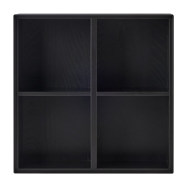 Čierna nástenná knižnica 68x68 cm Edge by Hammel – Hammel Furniture