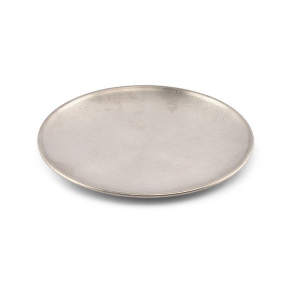 Dezertný kovový tanier v striebornej farbe ø 17 cm Serve – BonBistro-image-2
