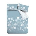 Biele/modré obliečky na dvojlôžko/predĺžené 230x220 cm Meadowsweet Floral – Catherine Lansfield