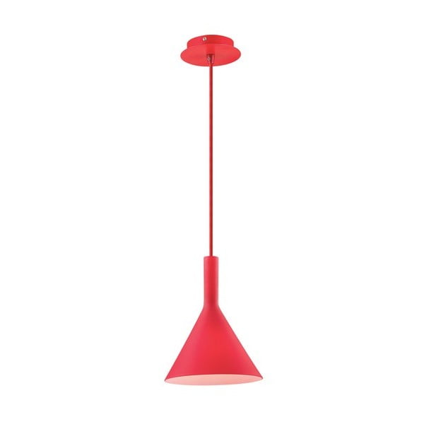 Nástenné svetlo Coctail Rosso, 20 cm
