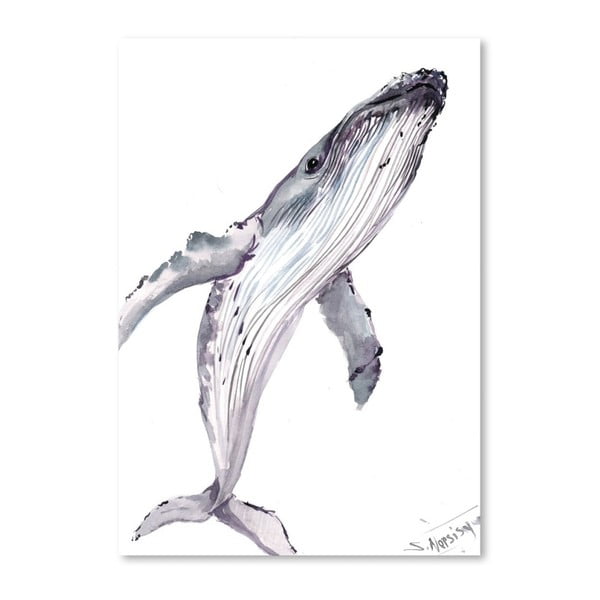 Autorský plagát Whale od Surena Nersisyana, 60 x 42 cm