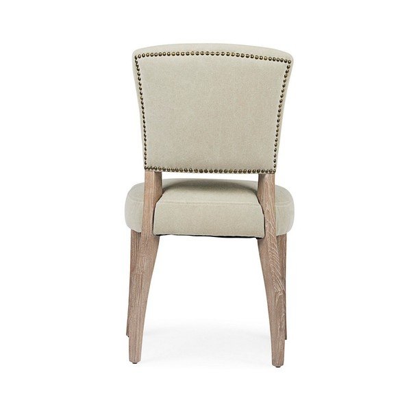 Béžová čalúnená jedálenská stolička Maratriz – Bizzotto-image-4