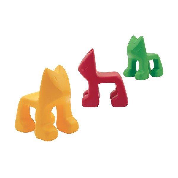 Detská žltá stolička Magis Julian-image-1