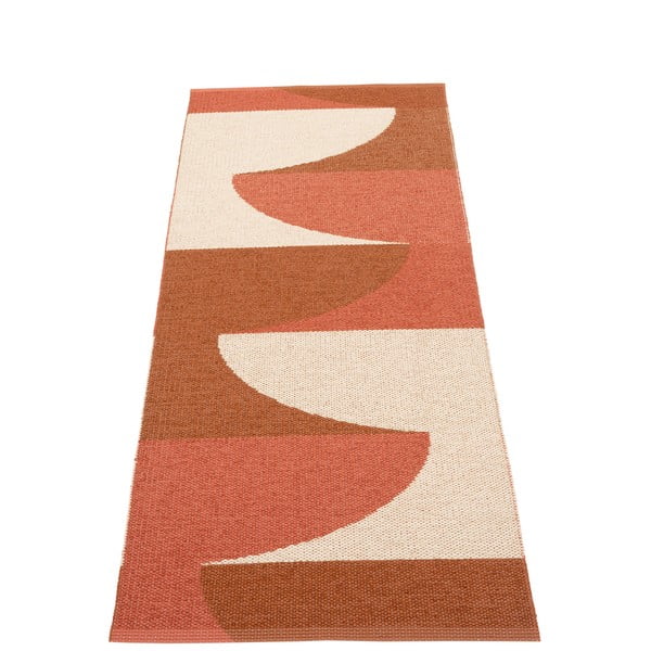 Vnútorný a vonkajší behúň v tehlovej farbe 70x180 cm Hill Brick Rust – Pappelina-image-2