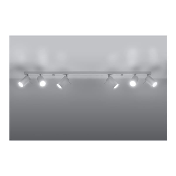 Biele stropné svietidlo Sollux Etna 6L-image-3