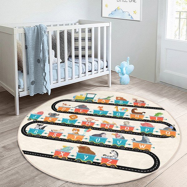 Detský koberec ø 120 cm Comfort – Mila Home-image-3