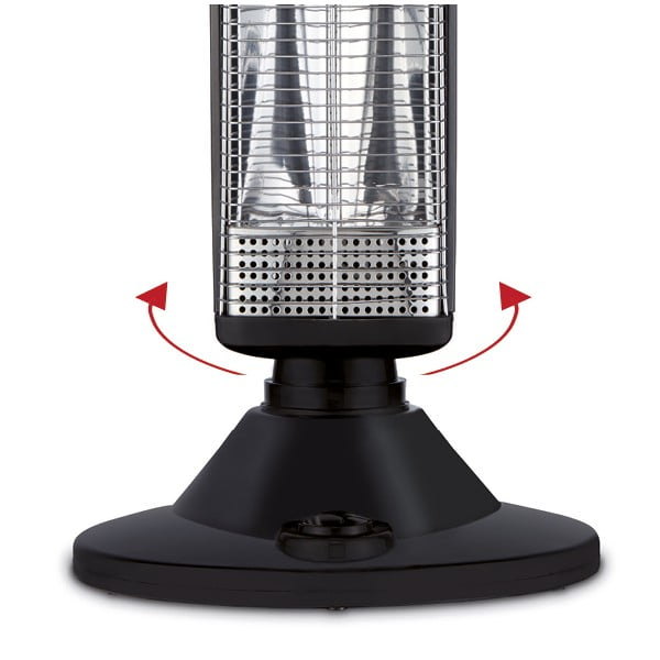 Čierny elektrický ohrievač ENDERS Florenz-image-2