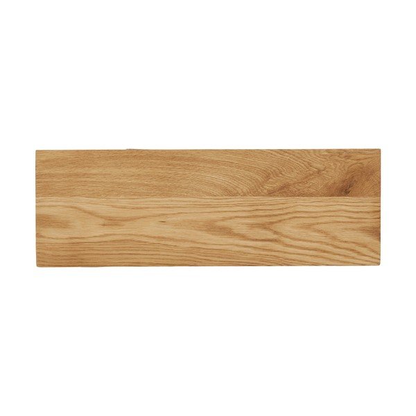 Polica z dubového dreva v svetlo prírodnej farbe 42,5 cm Calcata – House Nordic-image-4