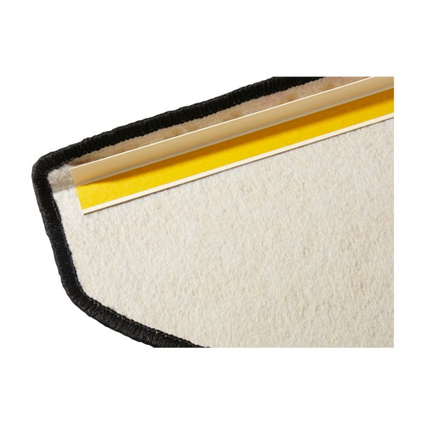 Čierne priľnavé nášľapy na schody v súprave 15 ks 23x65 cm Fancy – Hanse Home-image-3