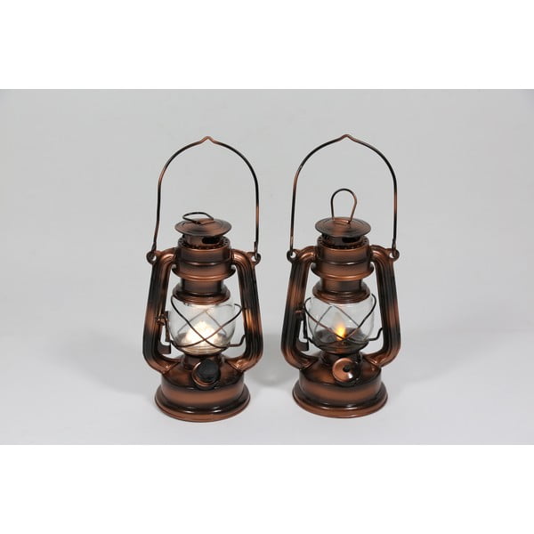 LED lampáš v bronzovej farbe (výška 19 cm) – Hilight-image-4