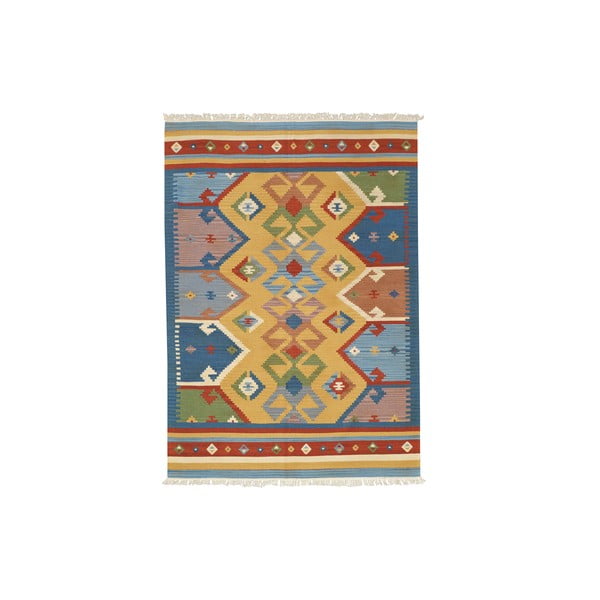 Ručne tkaný koberec Kilim Classic K05 Mix, 95x155 cm