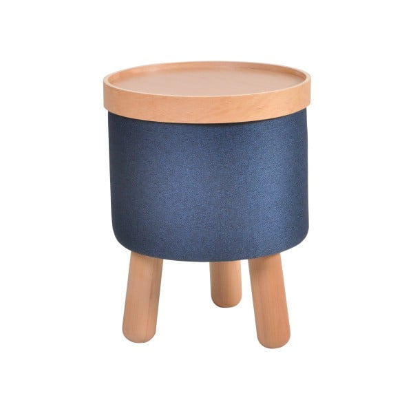 Modrá stolička Garageeight Molde s odnímateľným vrchom, veľkosť S