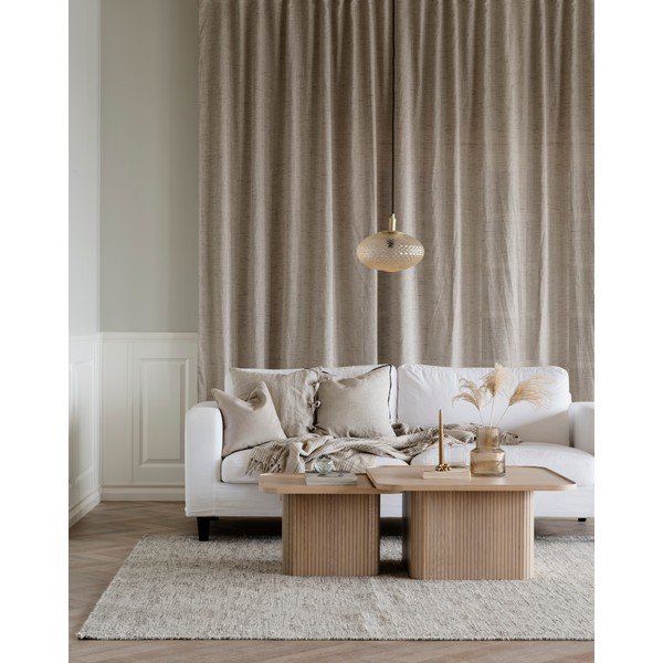 Prírodný odkladací stolík z dubového dreva Rowico Sullivan, 60 x 60 cm-image-1