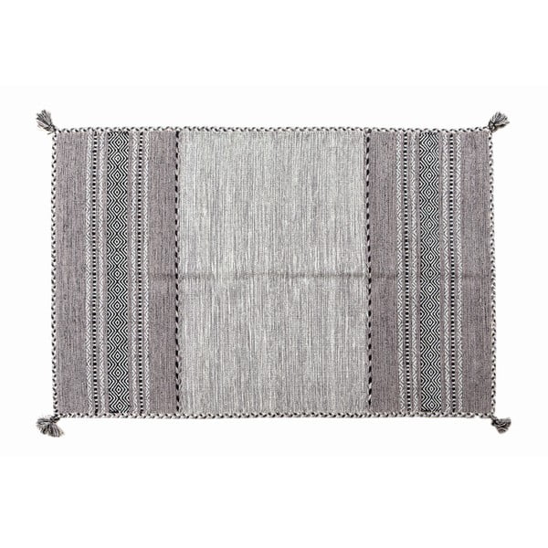 Ručne tkaný koberec Kilim Tribal 108, 90x60 cm