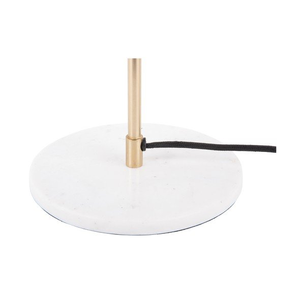 Okrovožltá stolová lampa (výška 56 cm) Waved Dome – Leitmotiv-image-3