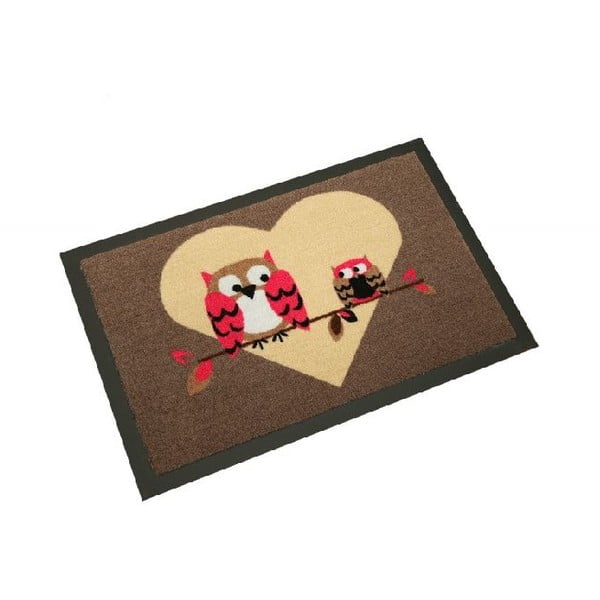 Sivá rohožka Hanse Home Owls, 40 x 60 cm-image-1