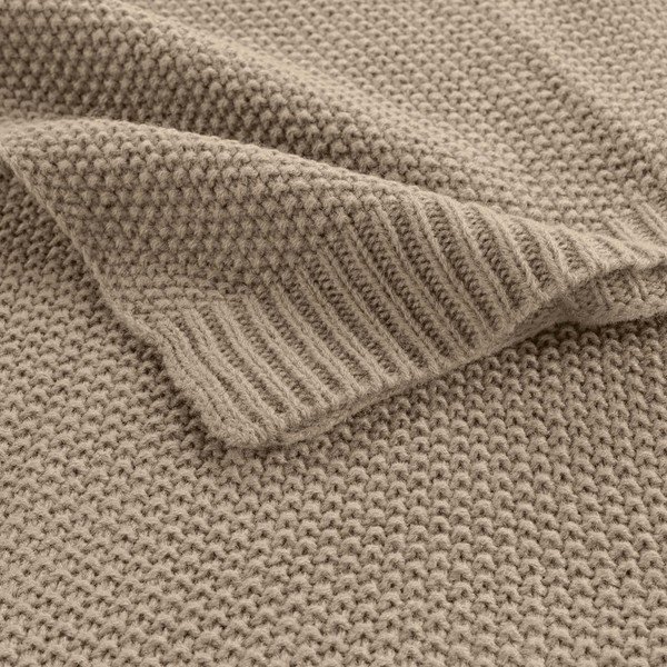 Pletená deka 125x150 cm Tricotine – douceur d'intérieur-image-2