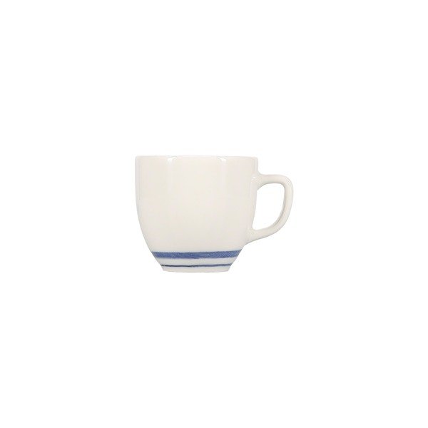 Biela/modrá porcelánová šálka na cappuccino 200 ml Azul – BonBistro-image-2