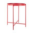 Kovový okrúhly odkladací stolík ø 40 cm Meseta  – Leitmotiv