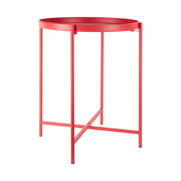 Kovový okrúhly odkladací stolík ø 40 cm Meseta  – Leitmotiv