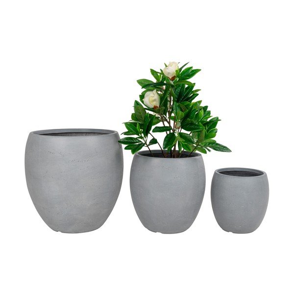 Kvetináče v súprave 3 ks ø 54 cm Marton – House Nordic-image-4